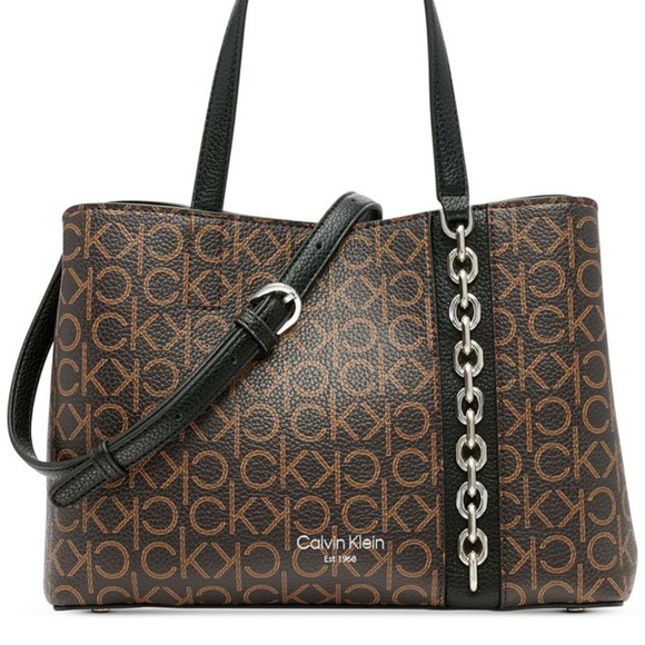 CALVIN KLEIN Medium Adeline Satchel - Picture 2 of 3